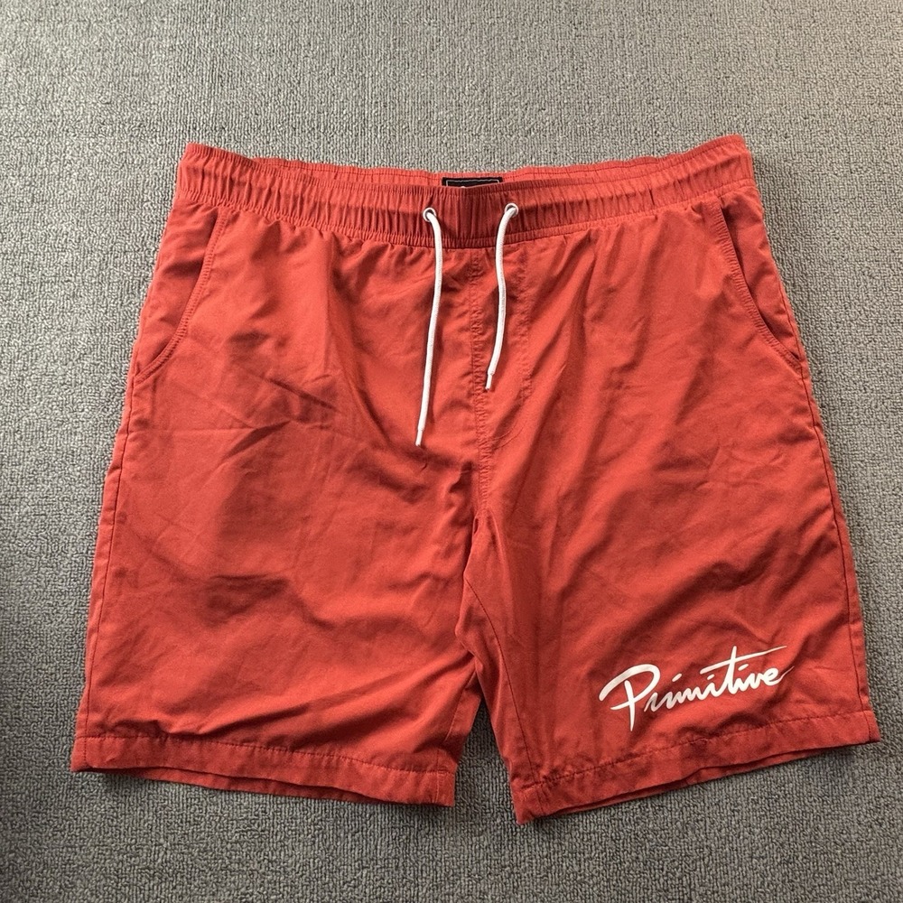 Primitive Apparel Shorts Adult Size Medium Coral Active Skate Casual Men's